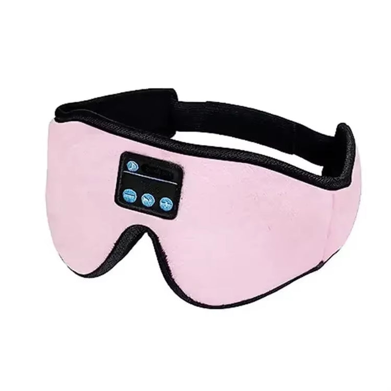 3D Eye Mask Bluetooth Music Play Sleeping Headphones with Built-In HD Speaker Mask for Sleep Headphones Wireless Air Travel 5.0